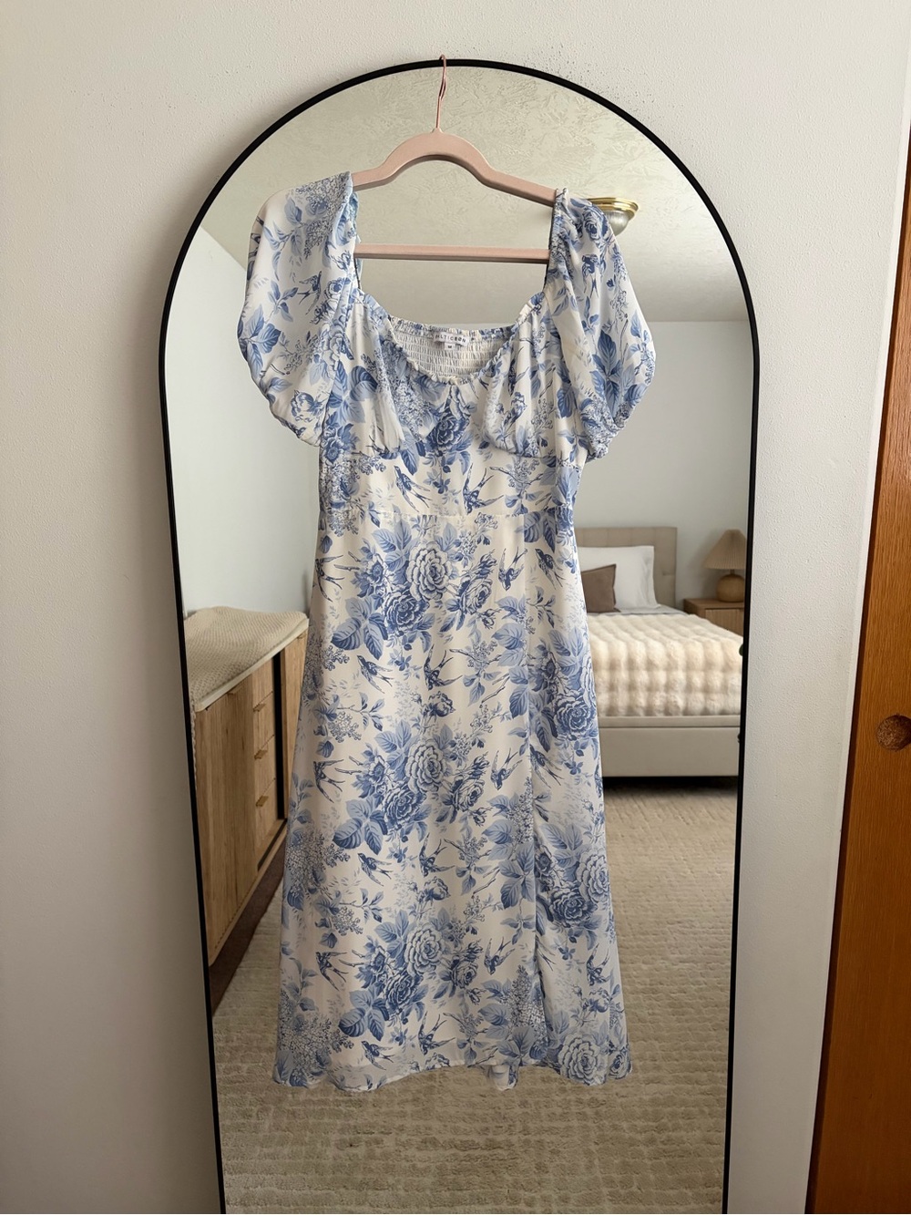 Women’s floral midi dress